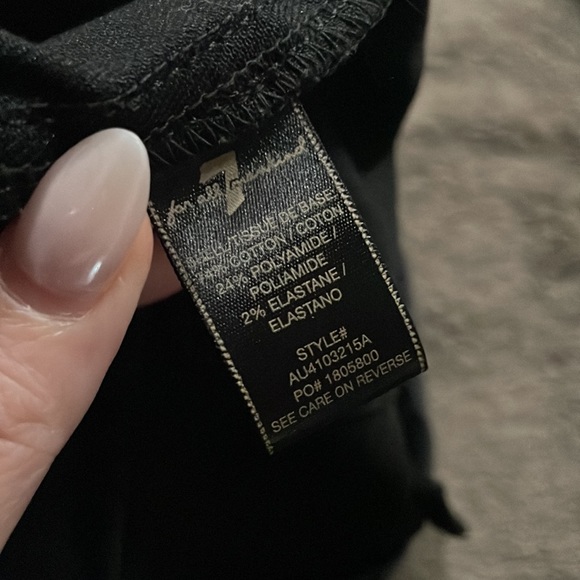 7 seven for all mankind black jacket size medium - Picture 4 of 4